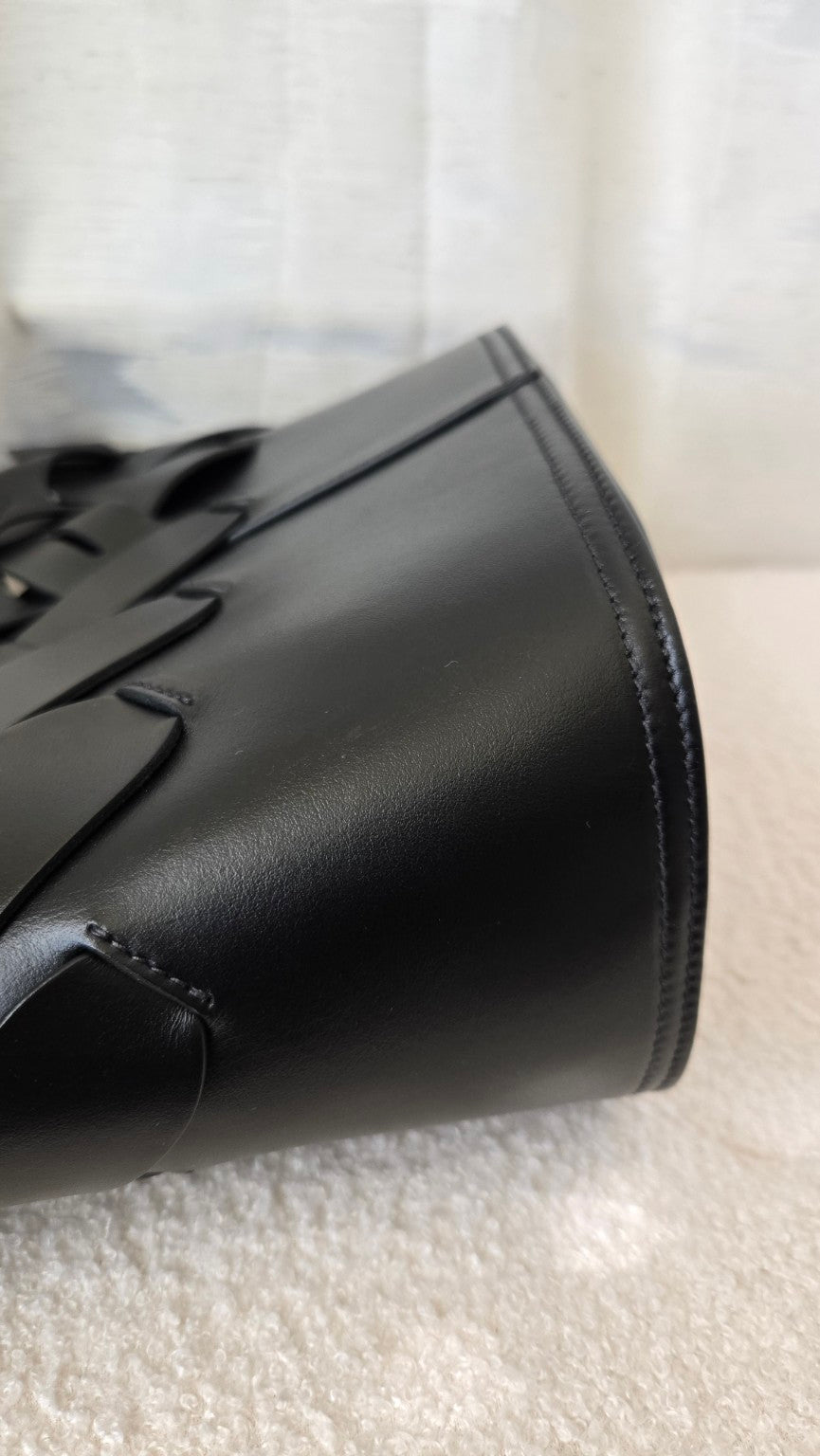 PRADA TRES INTRECCIO TOTE BAG