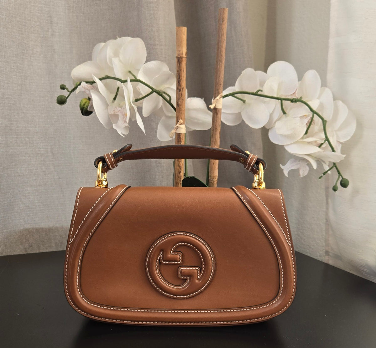 GUCCI BLONDIE LEATHER BAG