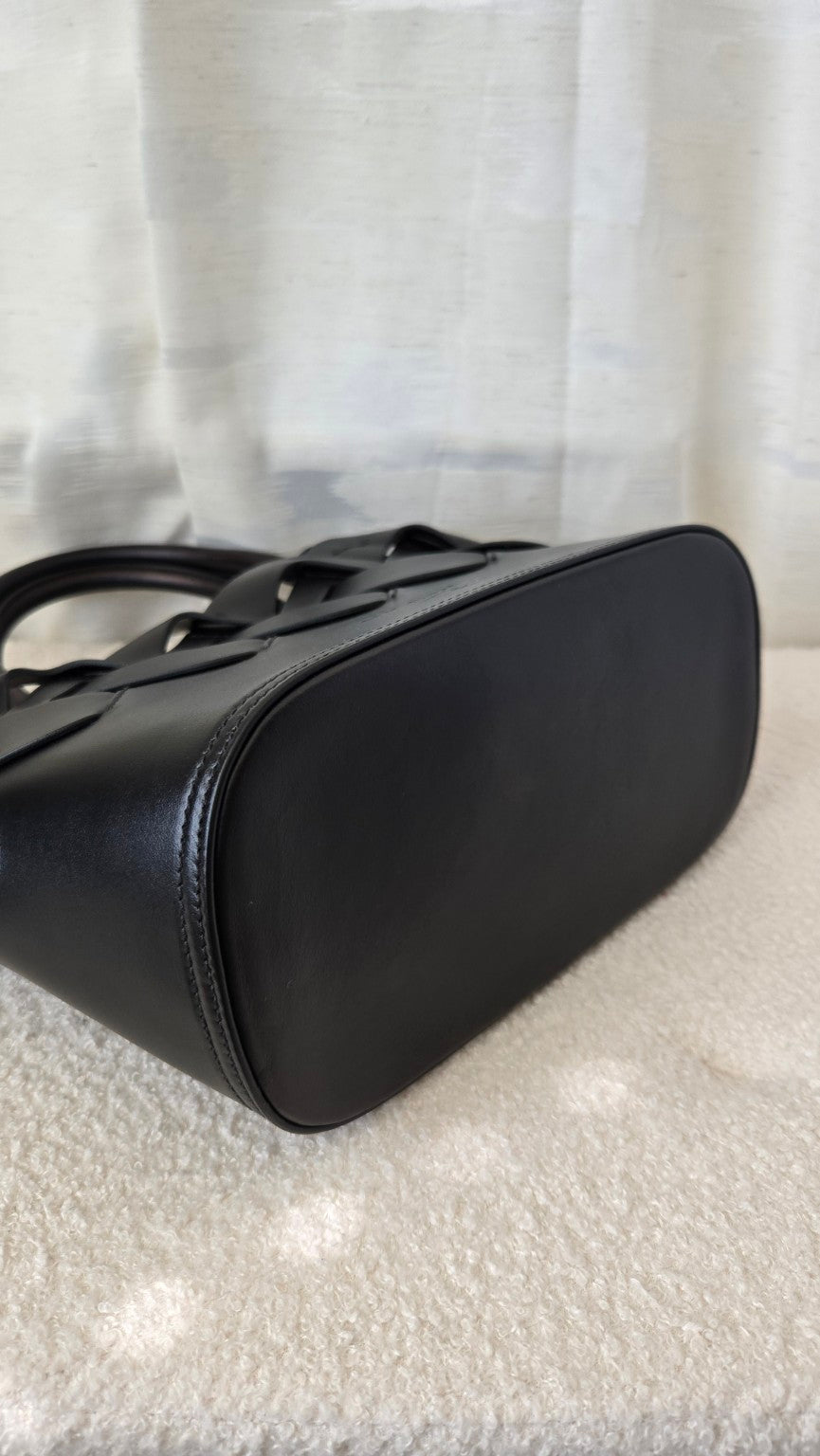 PRADA TRES INTRECCIO TOTE BAG
