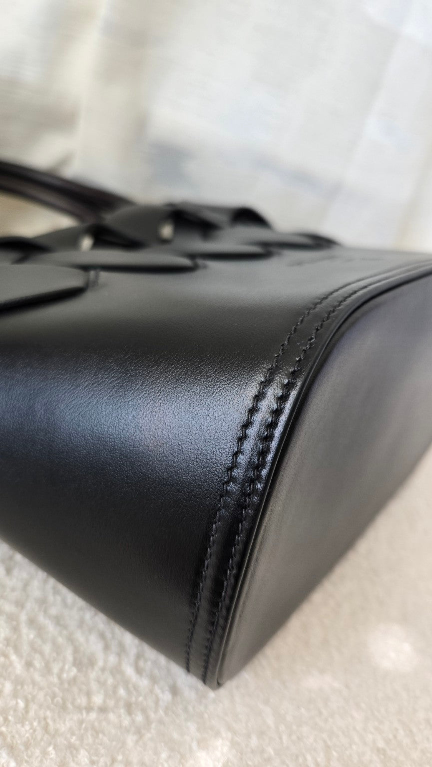 PRADA TRES INTRECCIO TOTE BAG