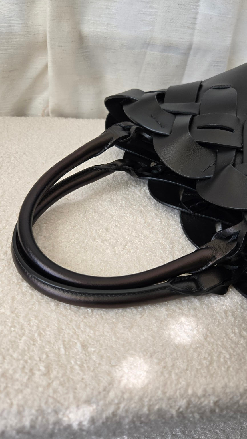 PRADA TRES INTRECCIO TOTE BAG